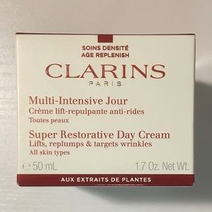 Clarins restorative day cream